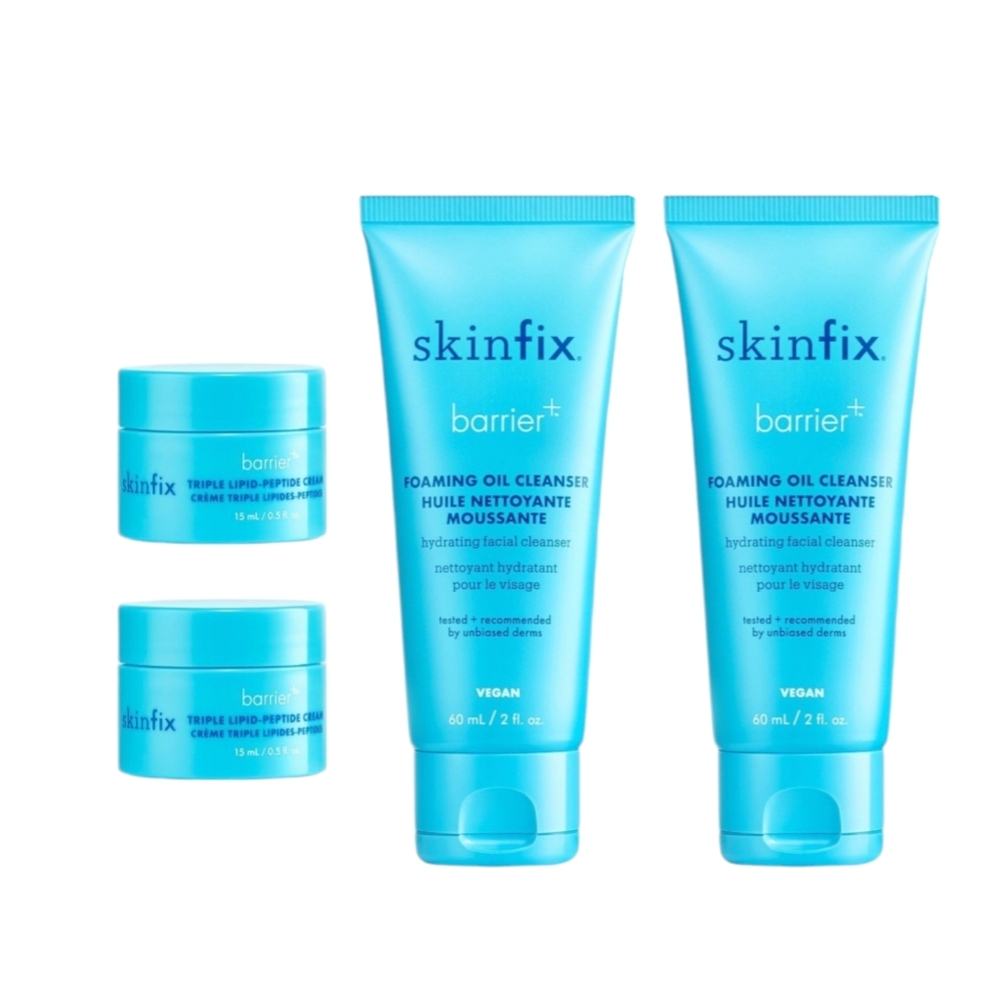 2 -Skinfix Barrier Buddies: Heavy Hitters hydration set for dry + sensitive skin